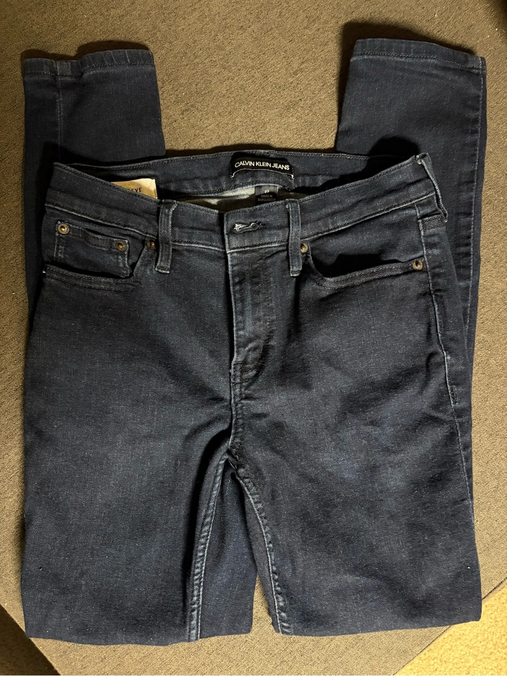 Calvin Klein Women’s Dark Indigo Slim Jeans